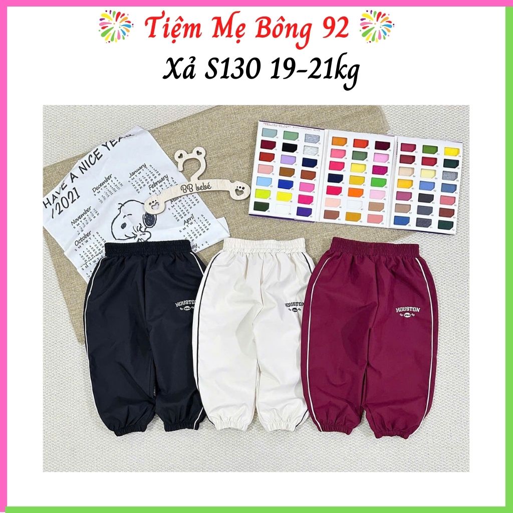 Xả VNXK S130 19-21kg : Sét 3 quần gió Houston TT1