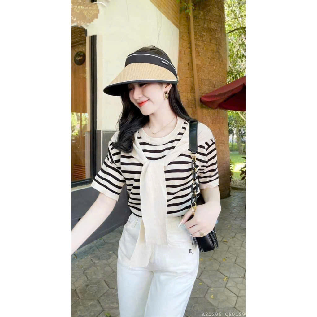 Xả áo len buộc dây HN1