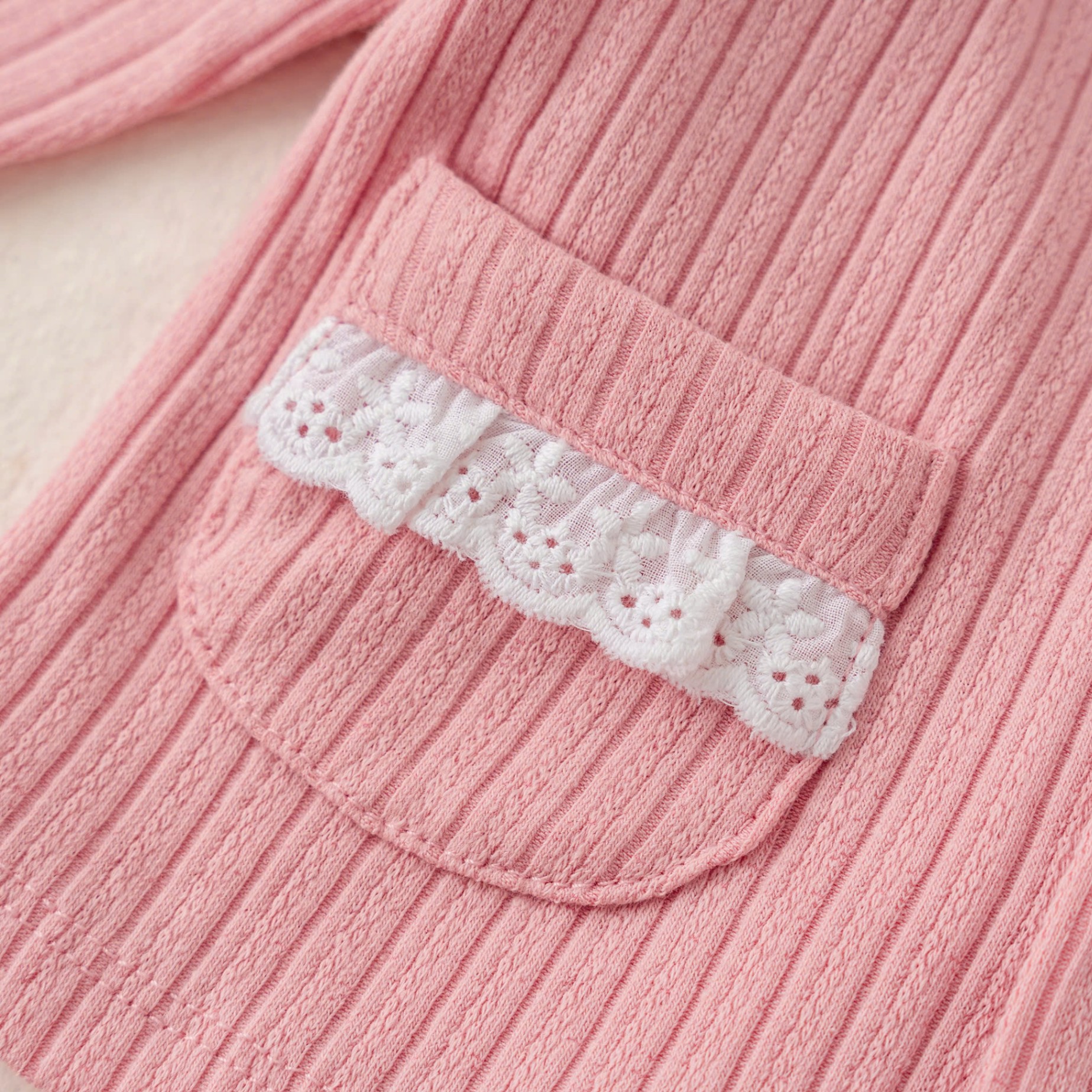Bộ SS cài giữa DT BG (0-9M) Hồng