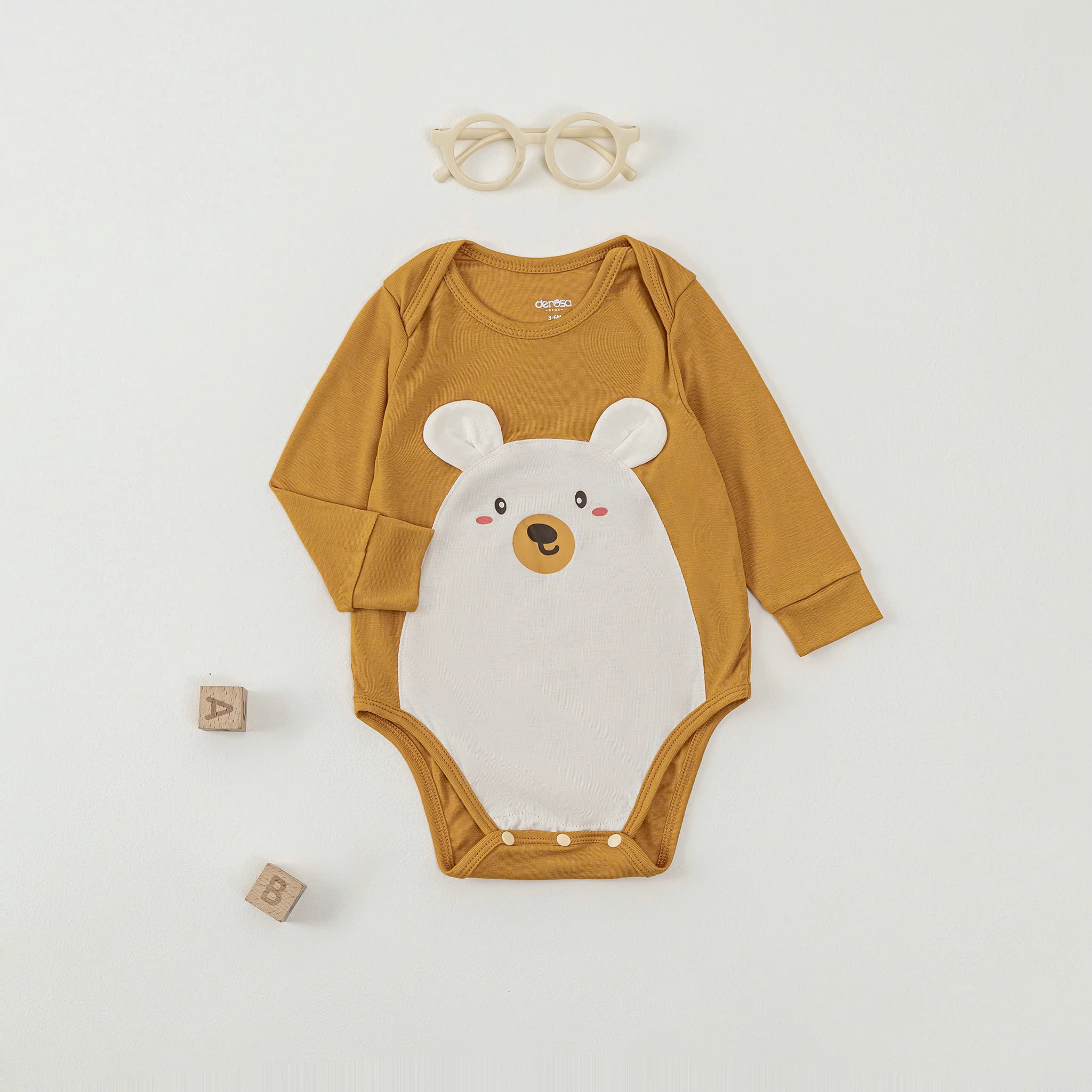 Body chip SS DT BT (3-12M) Vàng