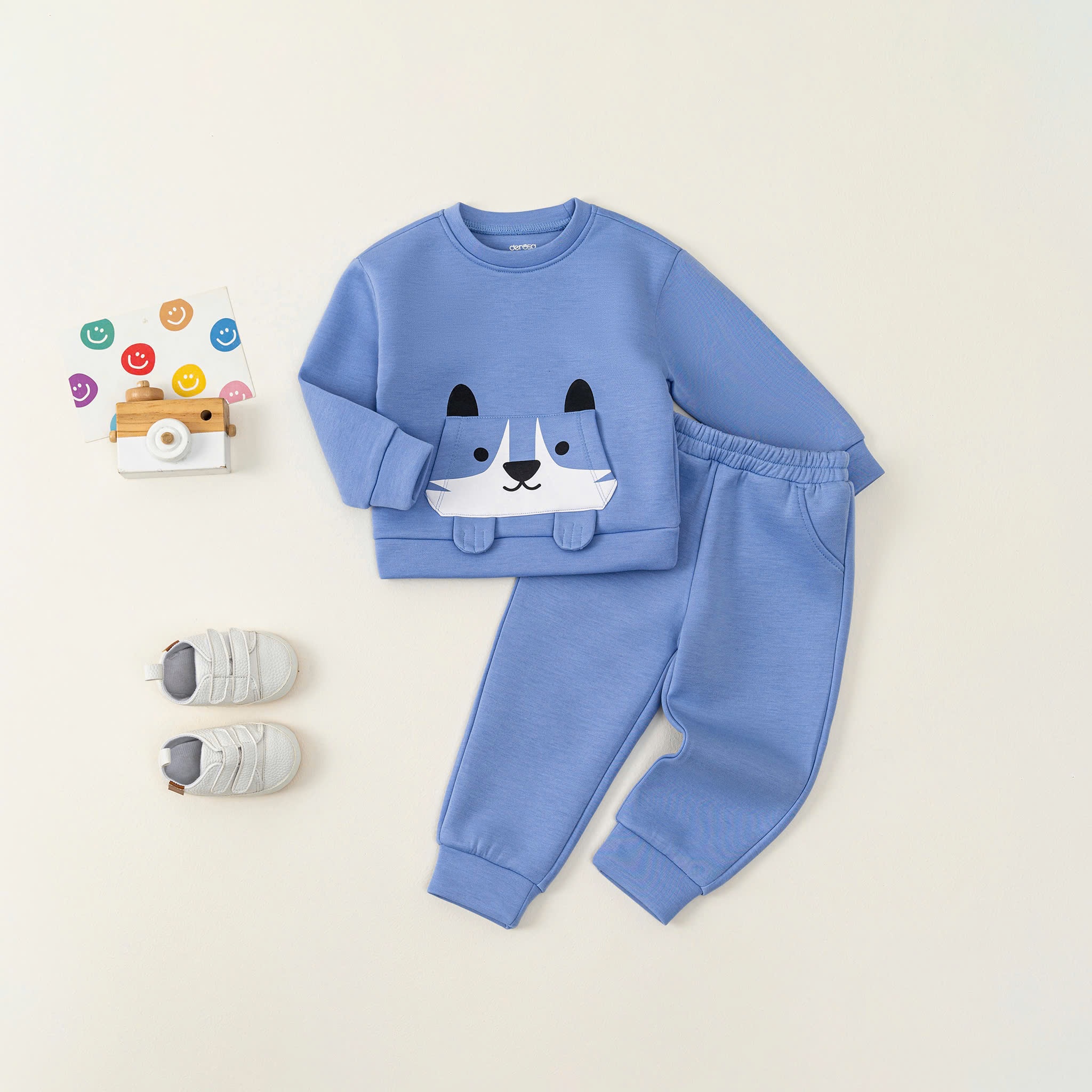 Bộ Thu Đông BT (9-36M) Xanh blue