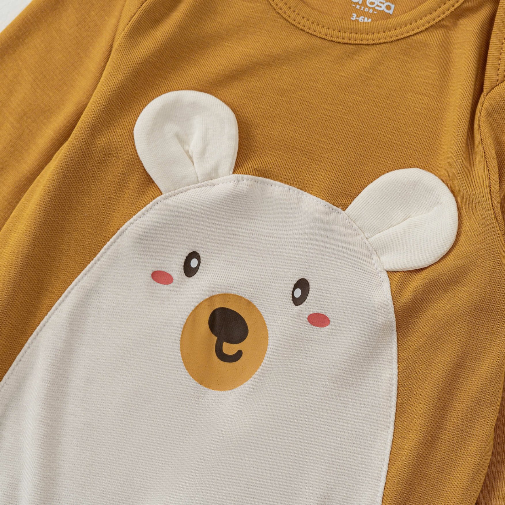 Body chip SS DT BT (3-12M) Vàng