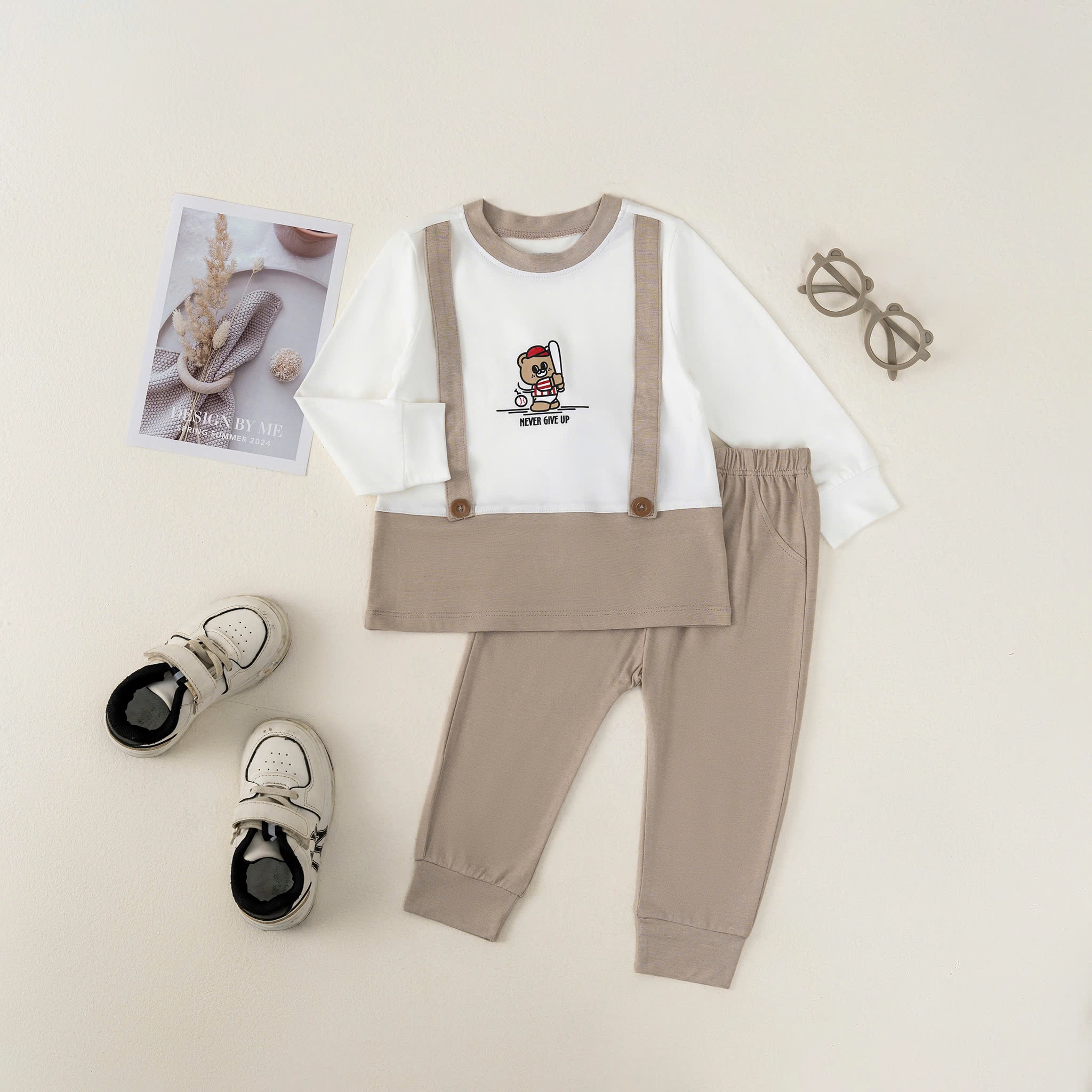 Bộ DT phối dây đeo BT (3-24M) Nâu