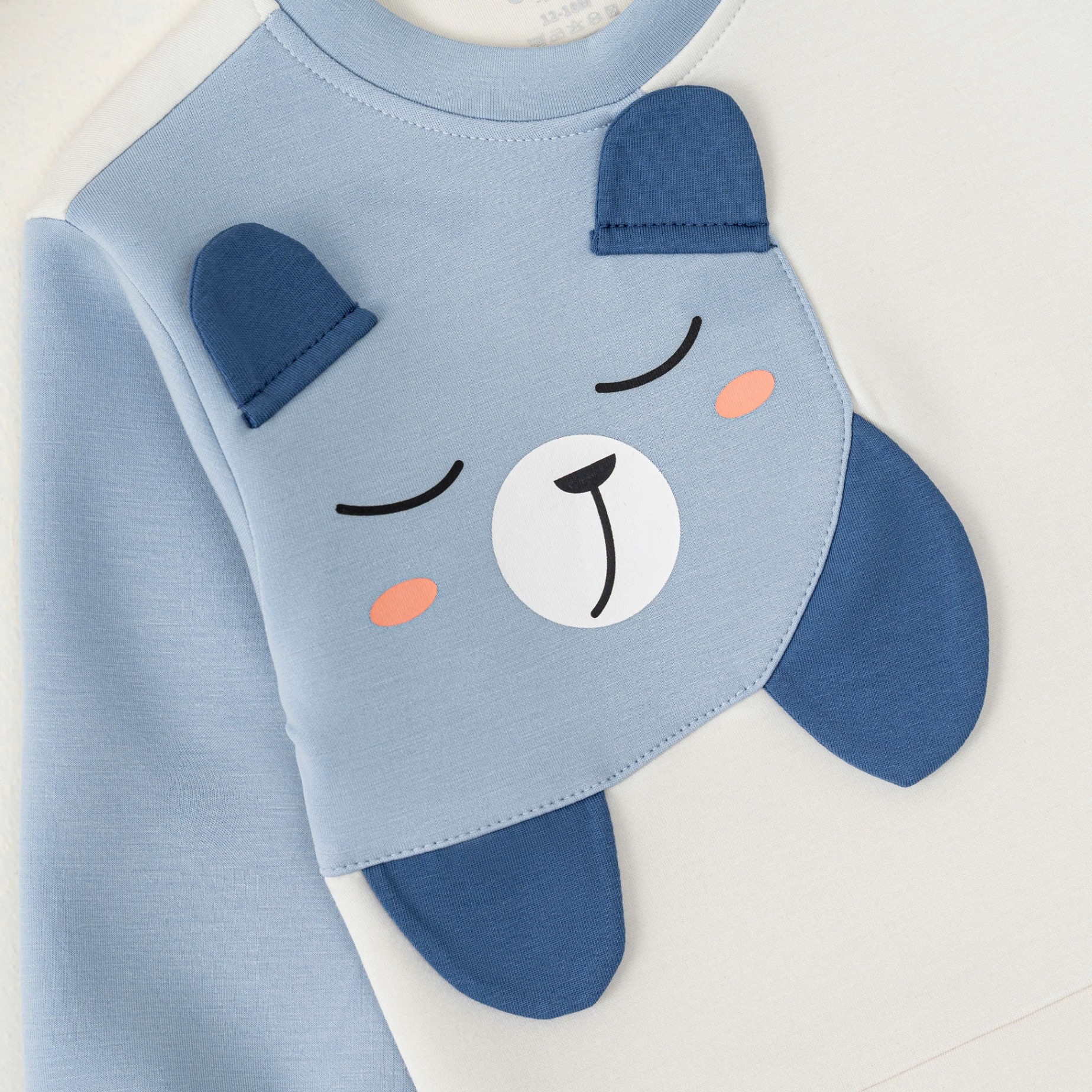 Bộ Thu Đông BT gấu (6-36M) Xanh