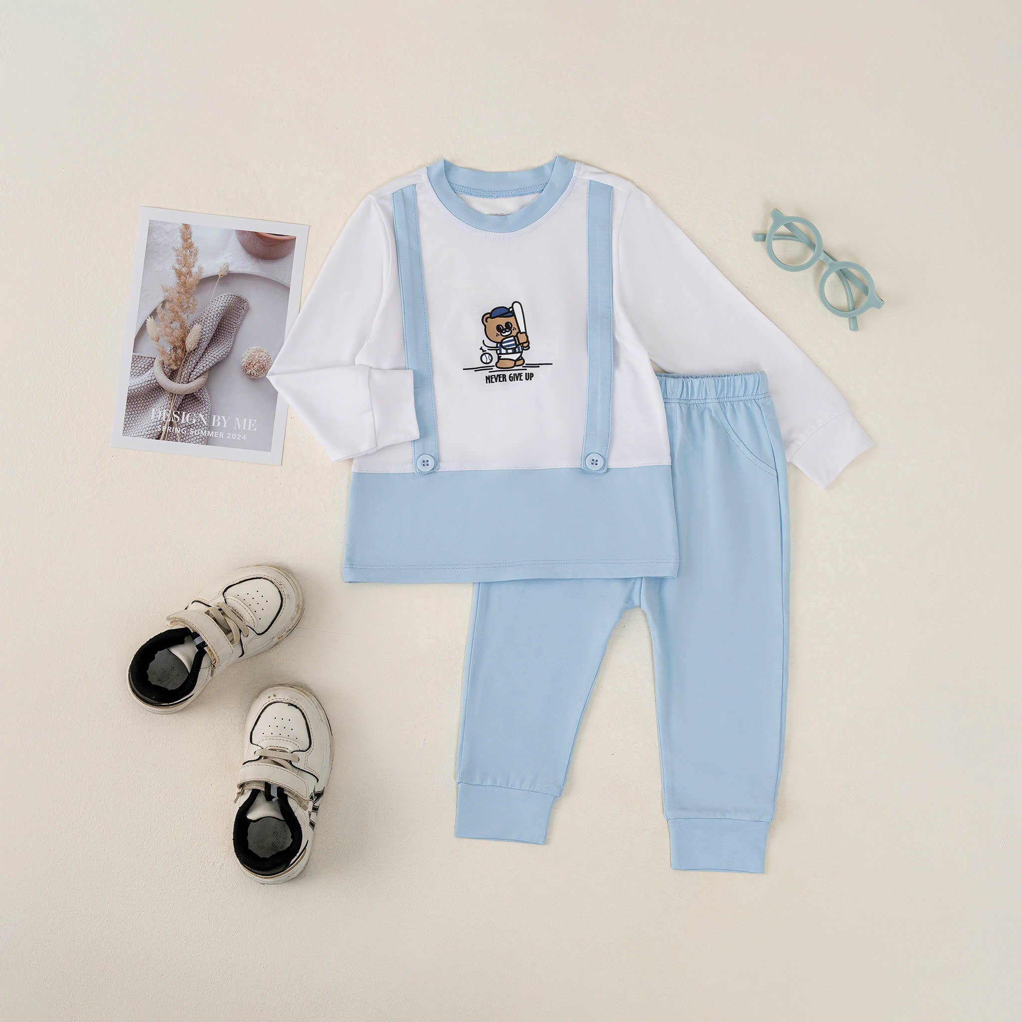 Bộ DT phối dây đeo BT (3-24M) Nâu