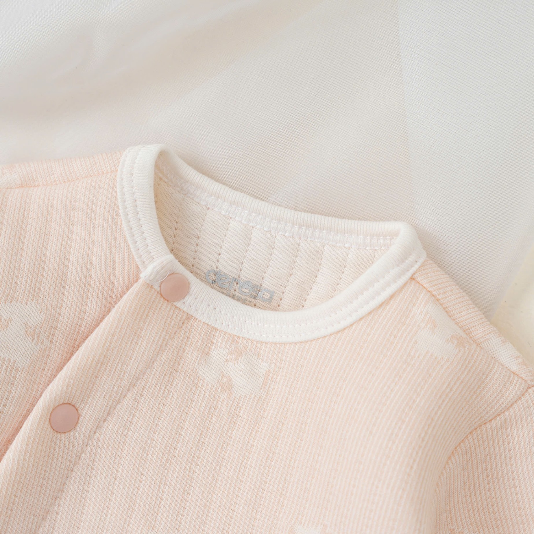 Body SS DT trần bông (0-12M) Hồng