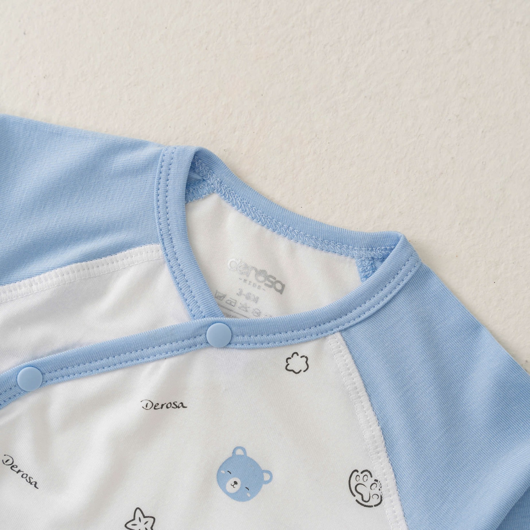 Bộ SS cài lệch BT (0-6M) Vàng