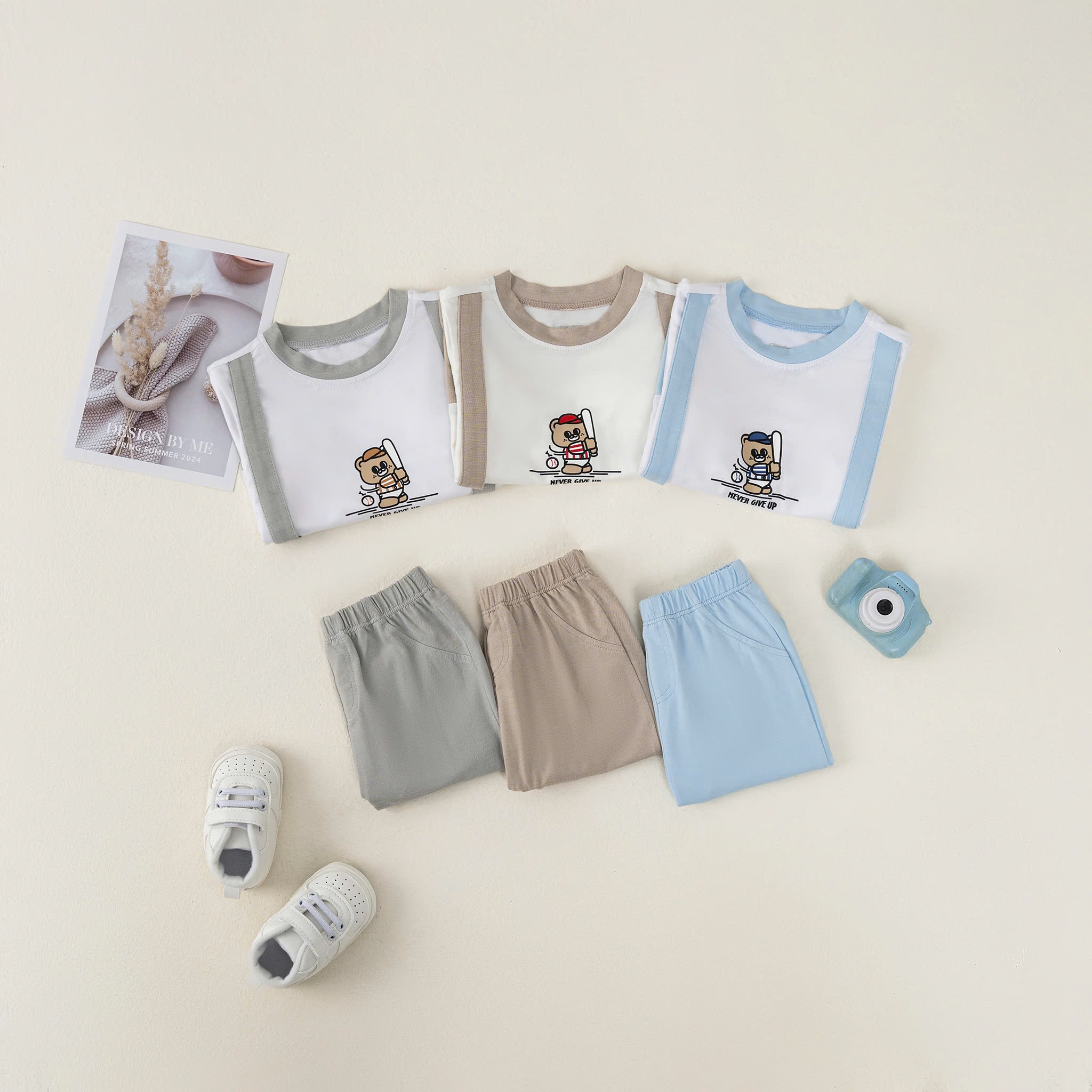 Bộ DT phối dây đeo BT (3-24M) Nâu