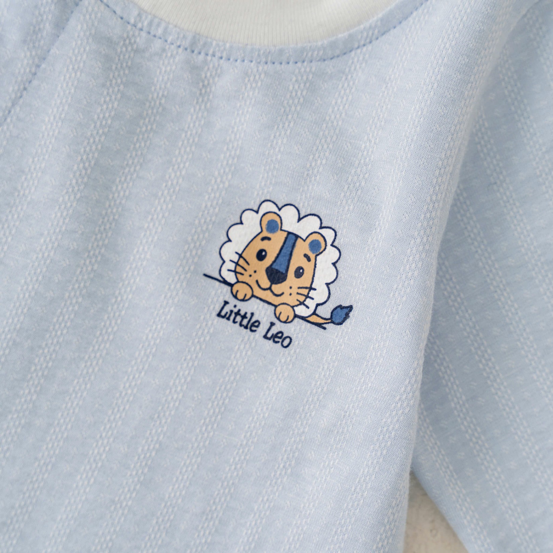 Body cài lệch dài tay BT (0-6M) Nâu