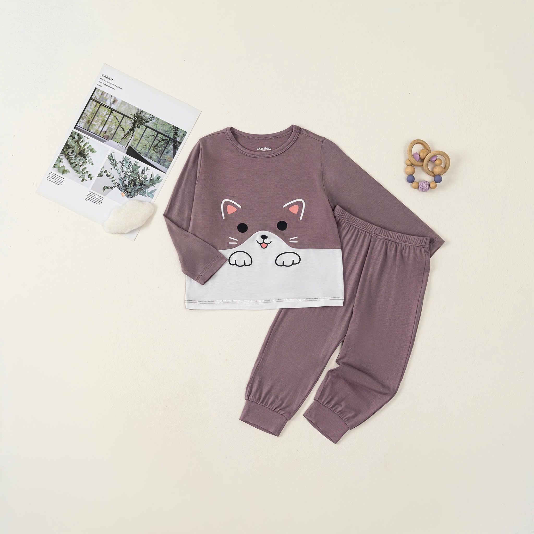 Bộ Thu Đông DT BG (6-36M) Tím