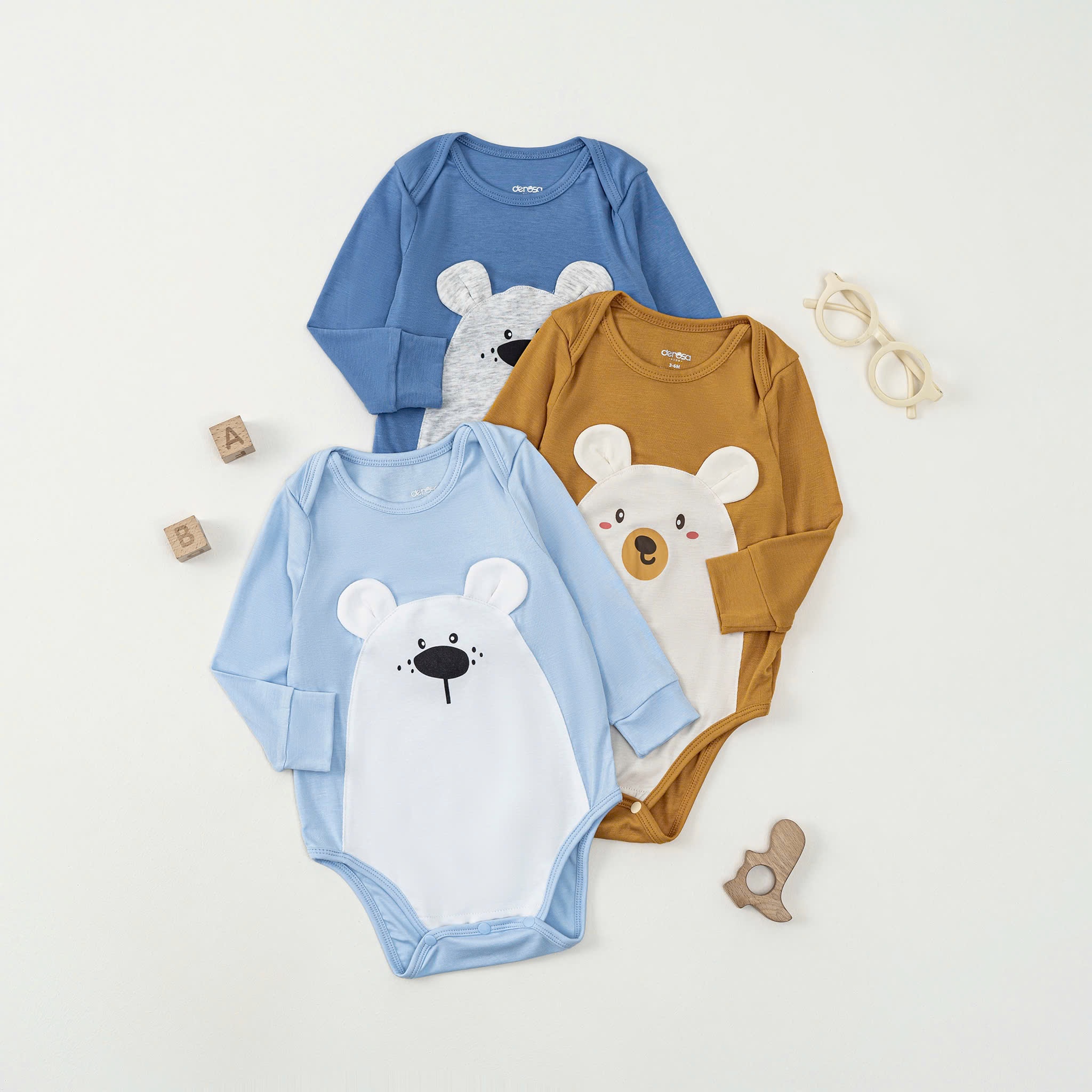 Body chip SS DT BT (3-12M) Vàng