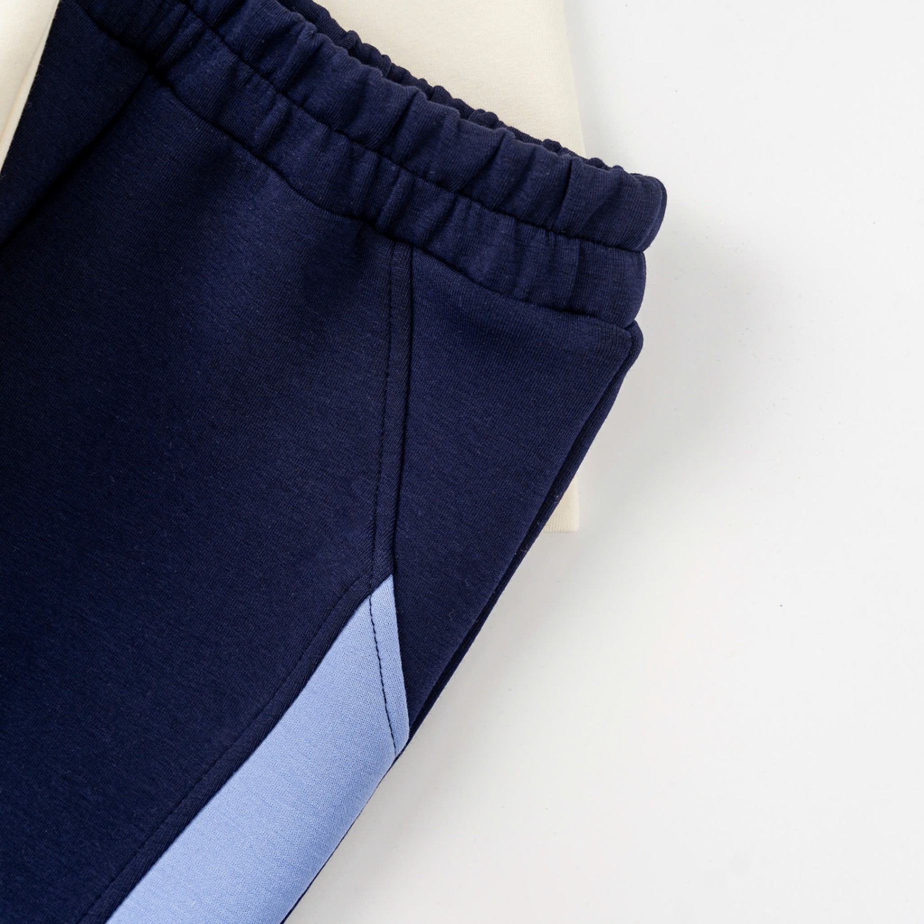 Bộ thu đông Hoodie BT (1-4Y) Xanh navy