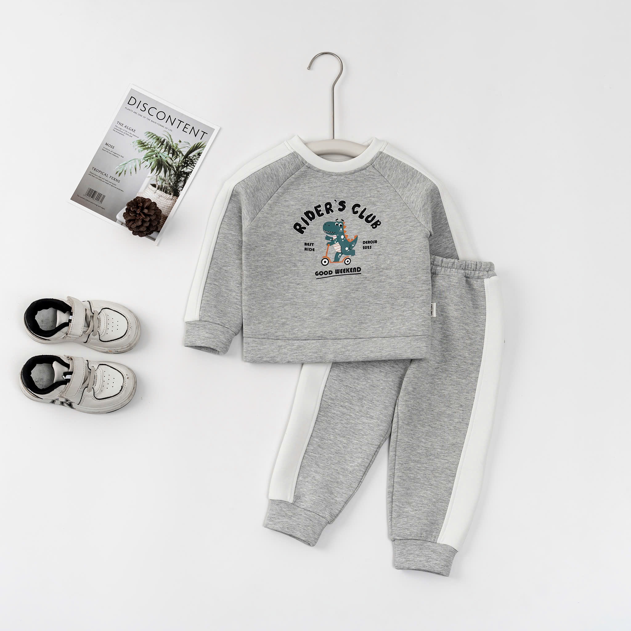 Bộ Thu Đông BT (9-36M) Xanh olive