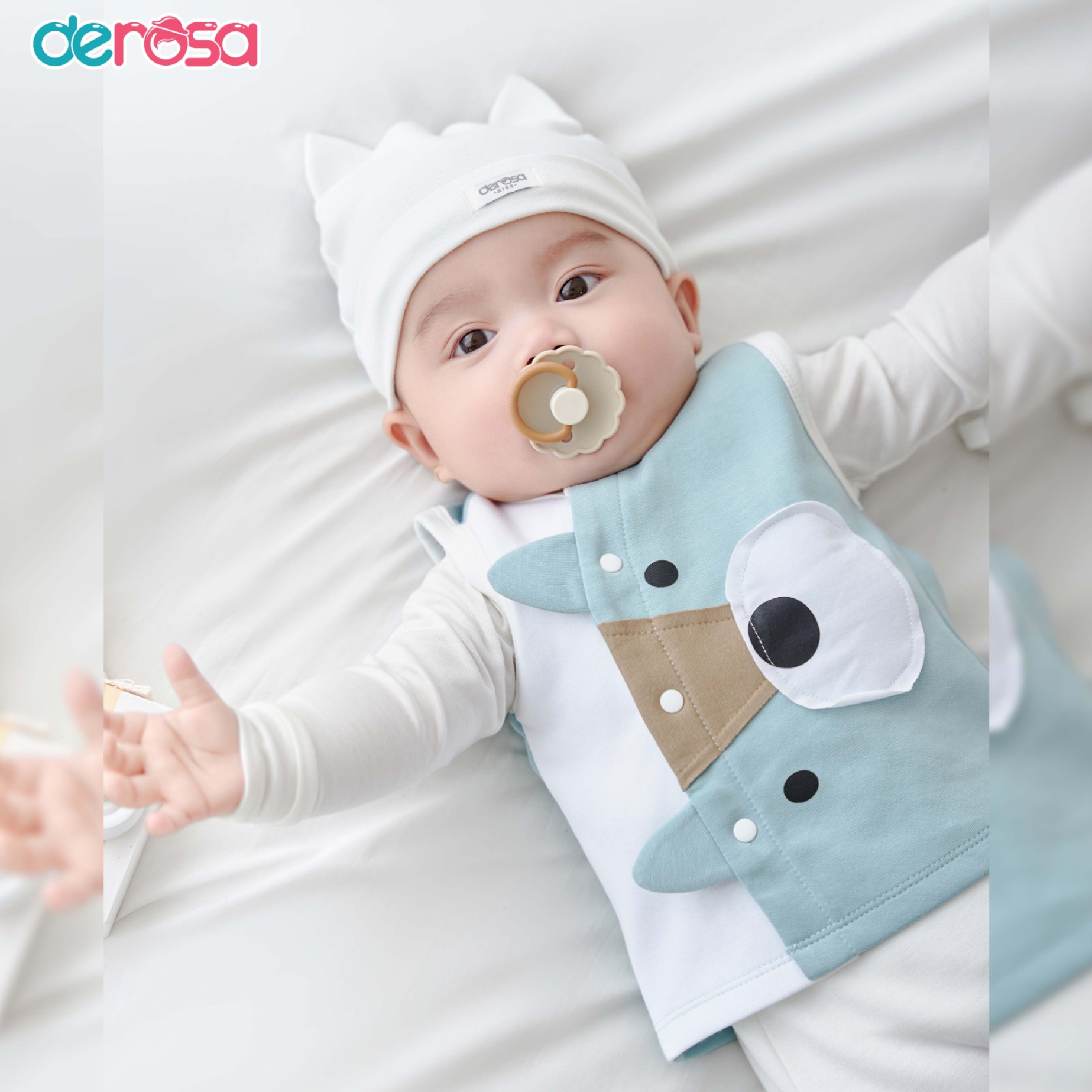 Áo gile SS (0-12M) Hồng