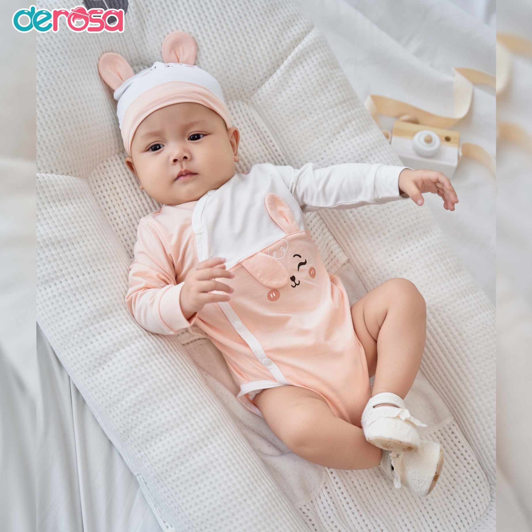 Body chip SS DT BG (3-12M) Hồng