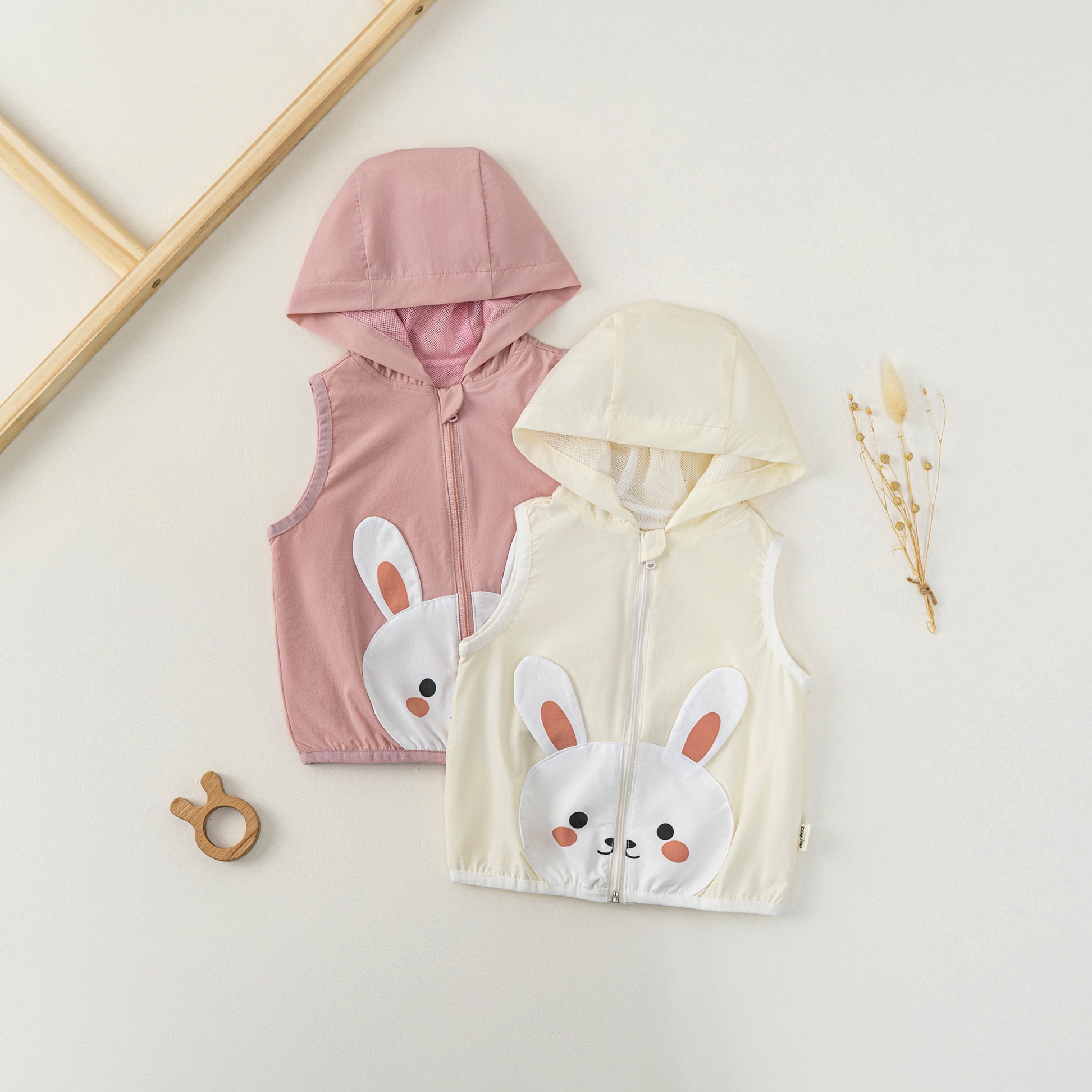 Áo gile gió BG (6-36M) Hồng