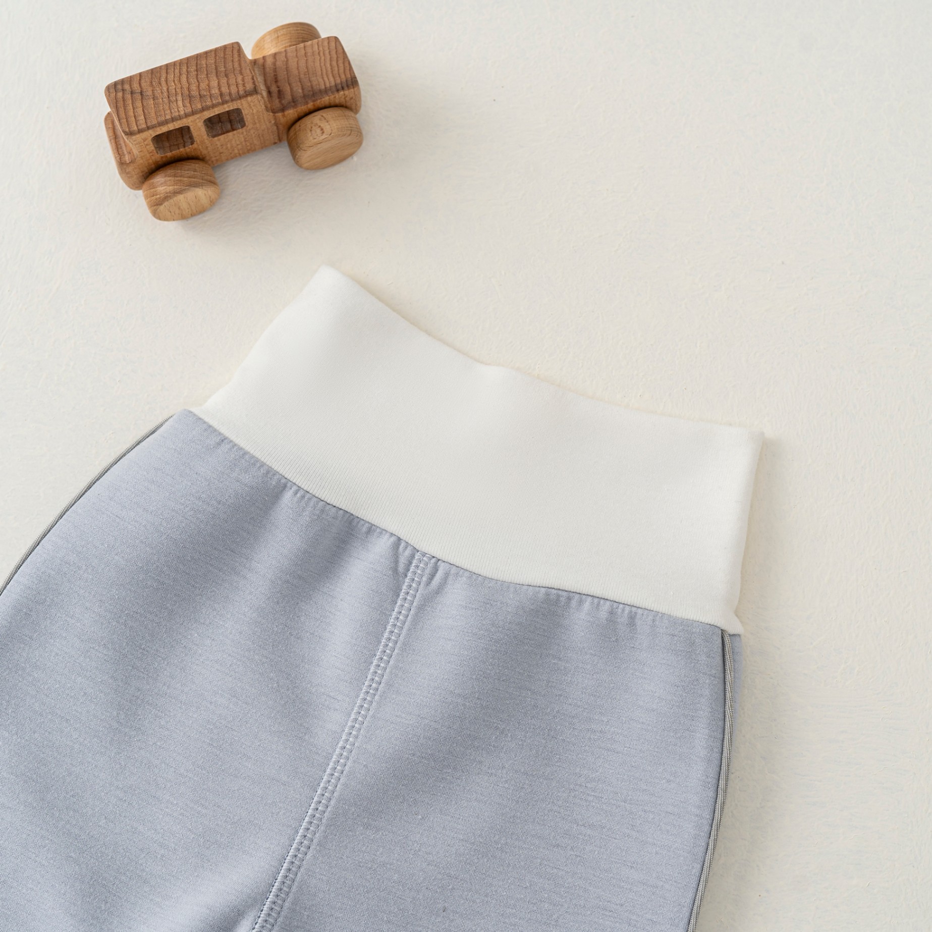 Bộ SS cài giữa DT (0-6M) Trắng
