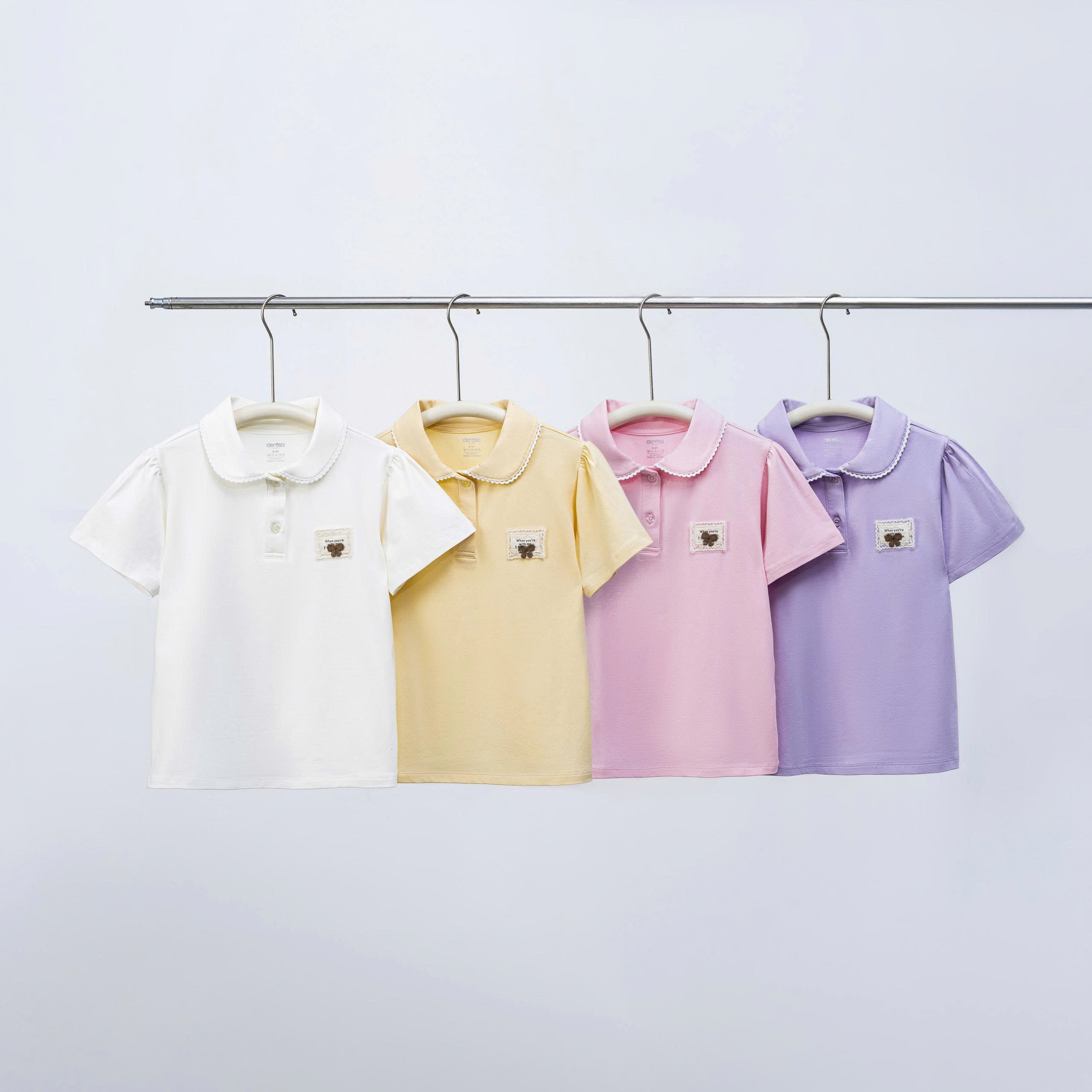 Áo Polo CT BG cổ sen (4-14Y)