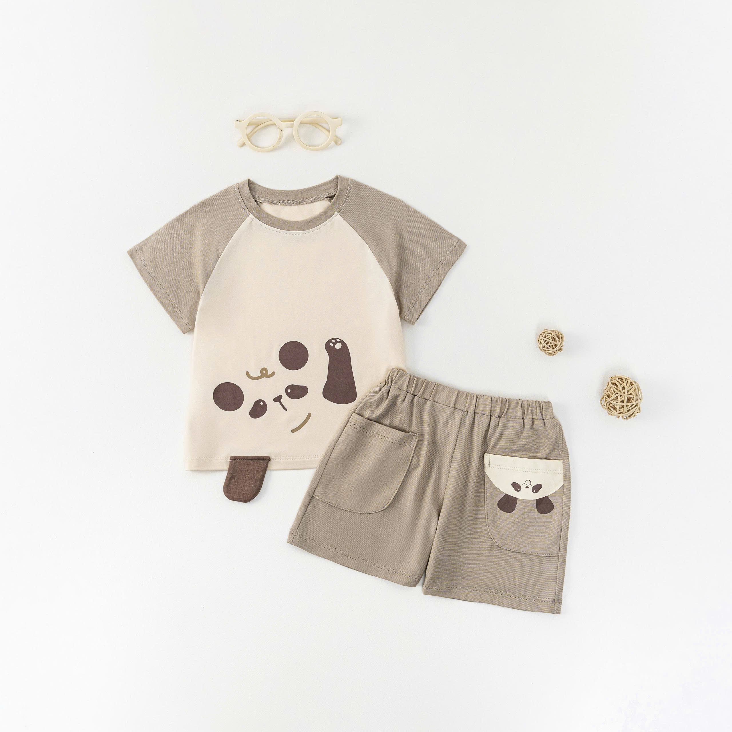 Bộ CT Panda (6-36M) - Xanh