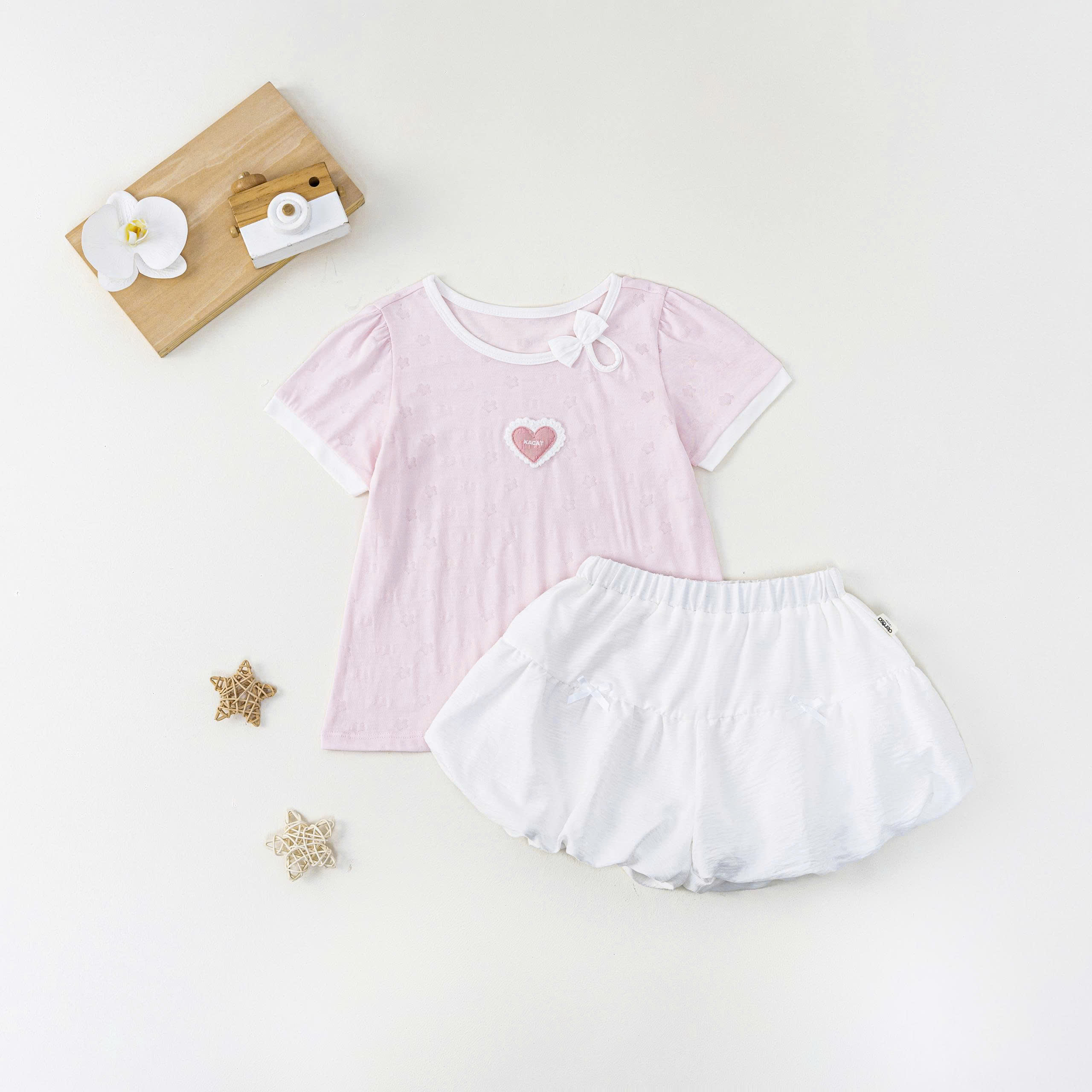 Bộ CT quần bí (1-4Y) - Xanh
