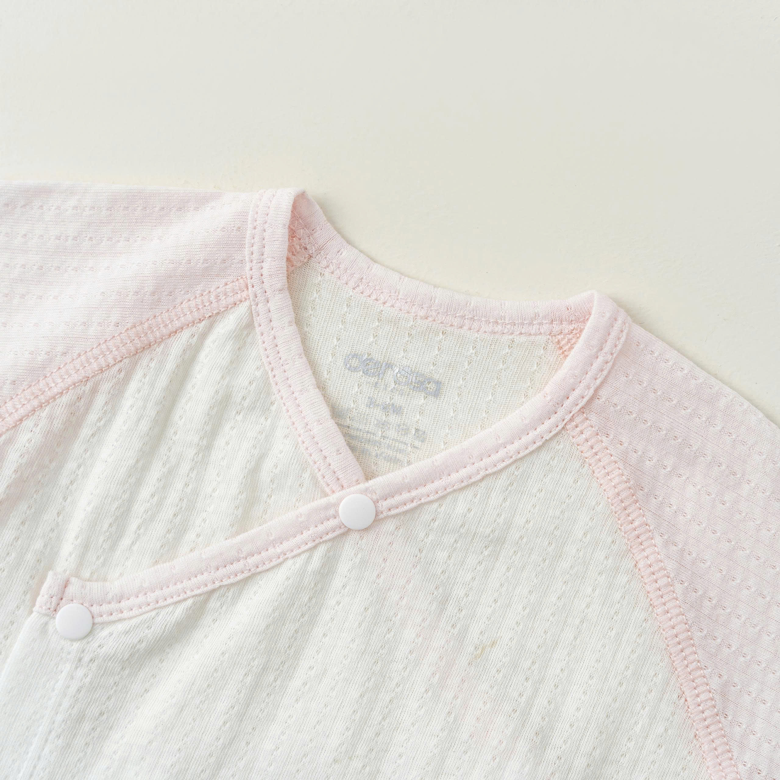 Bộ ss cài lệch CT (0-6M) Xanh