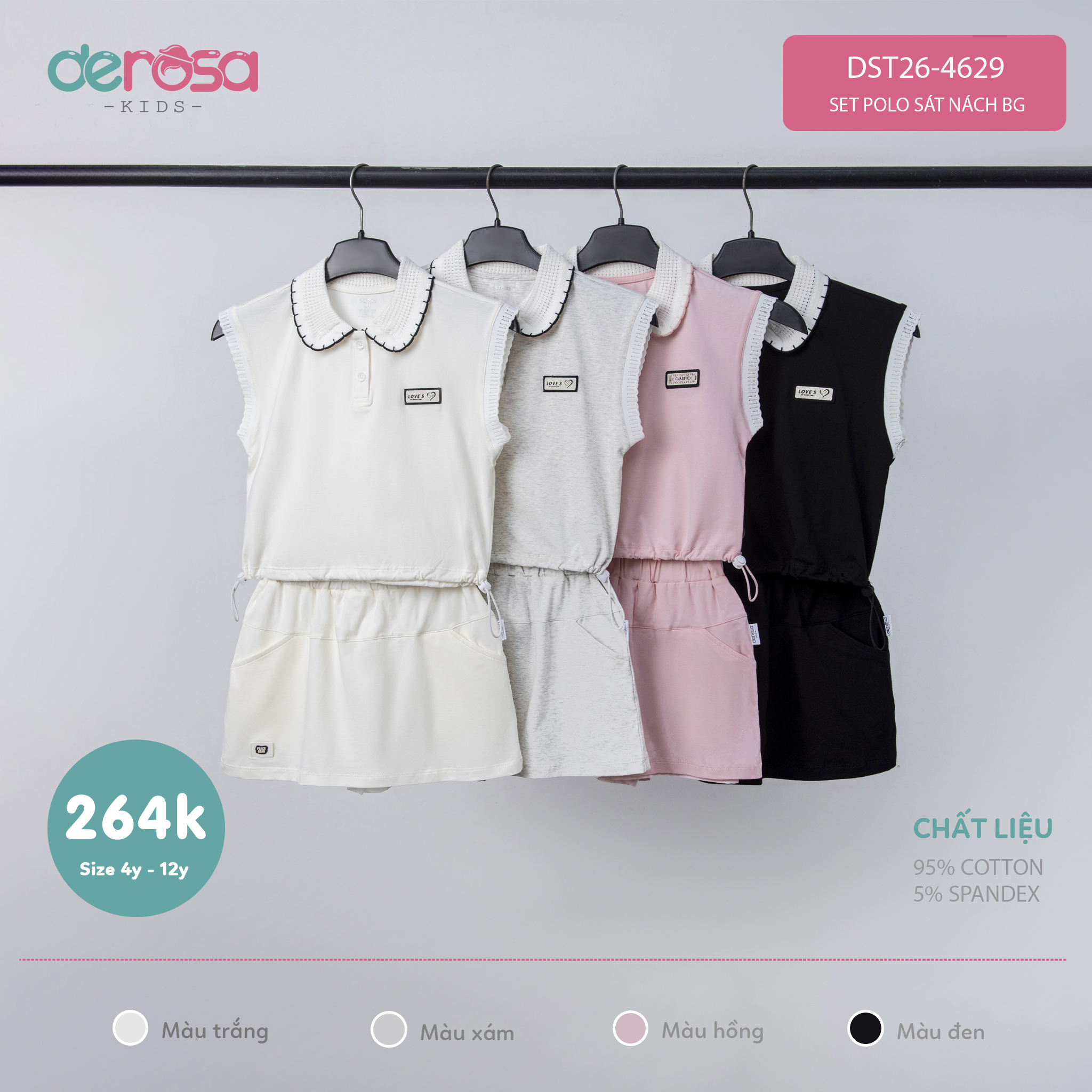 SET POLO SN BG (4-14Y)