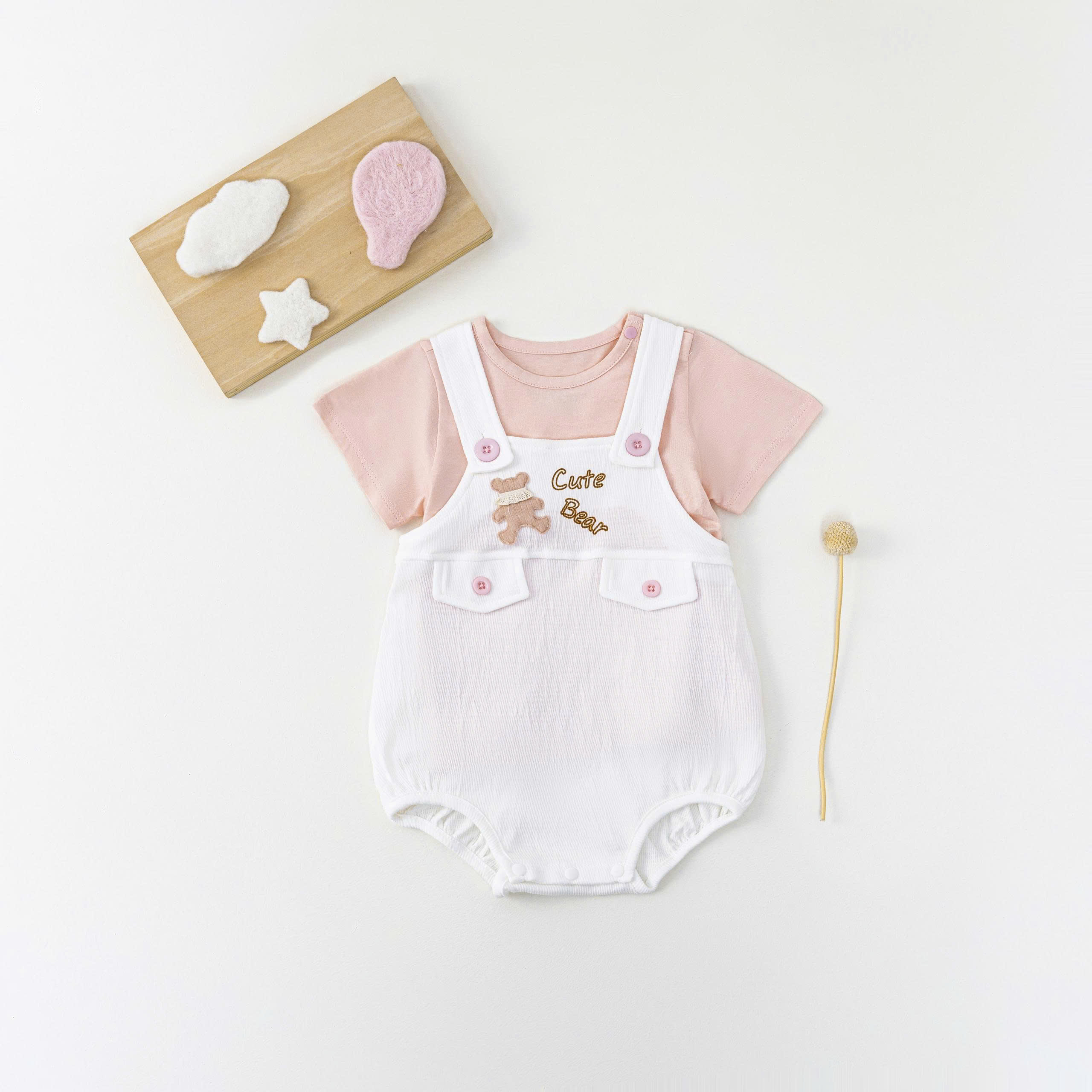 Set body SS (3-12M) - Trắng
