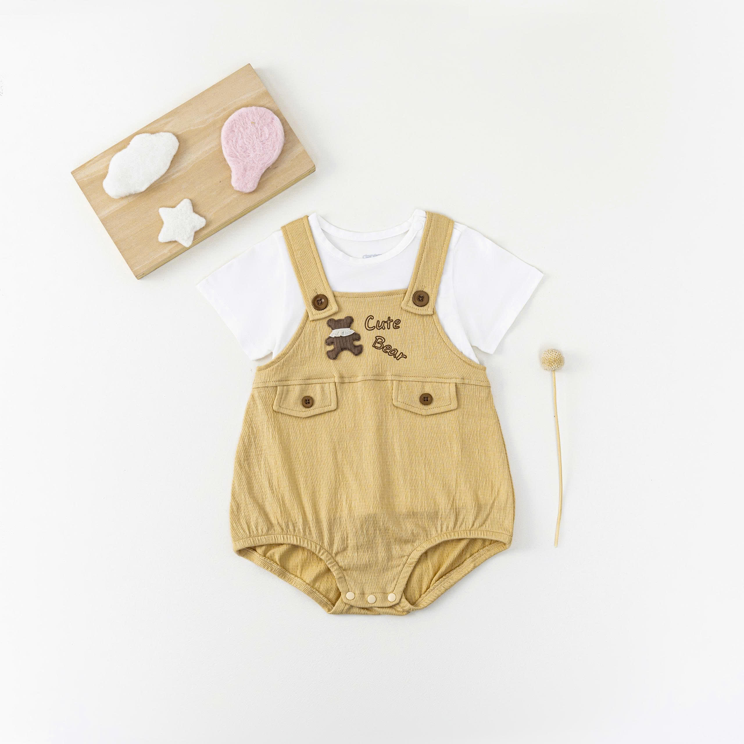 Set body SS (3-12M) - Trắng