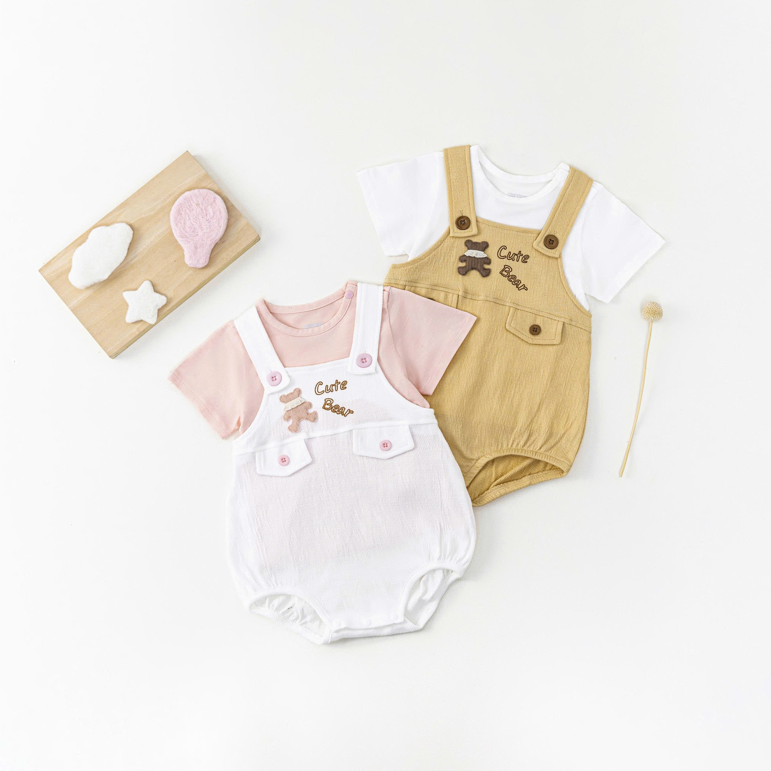 Set body SS (3-12M) - Trắng