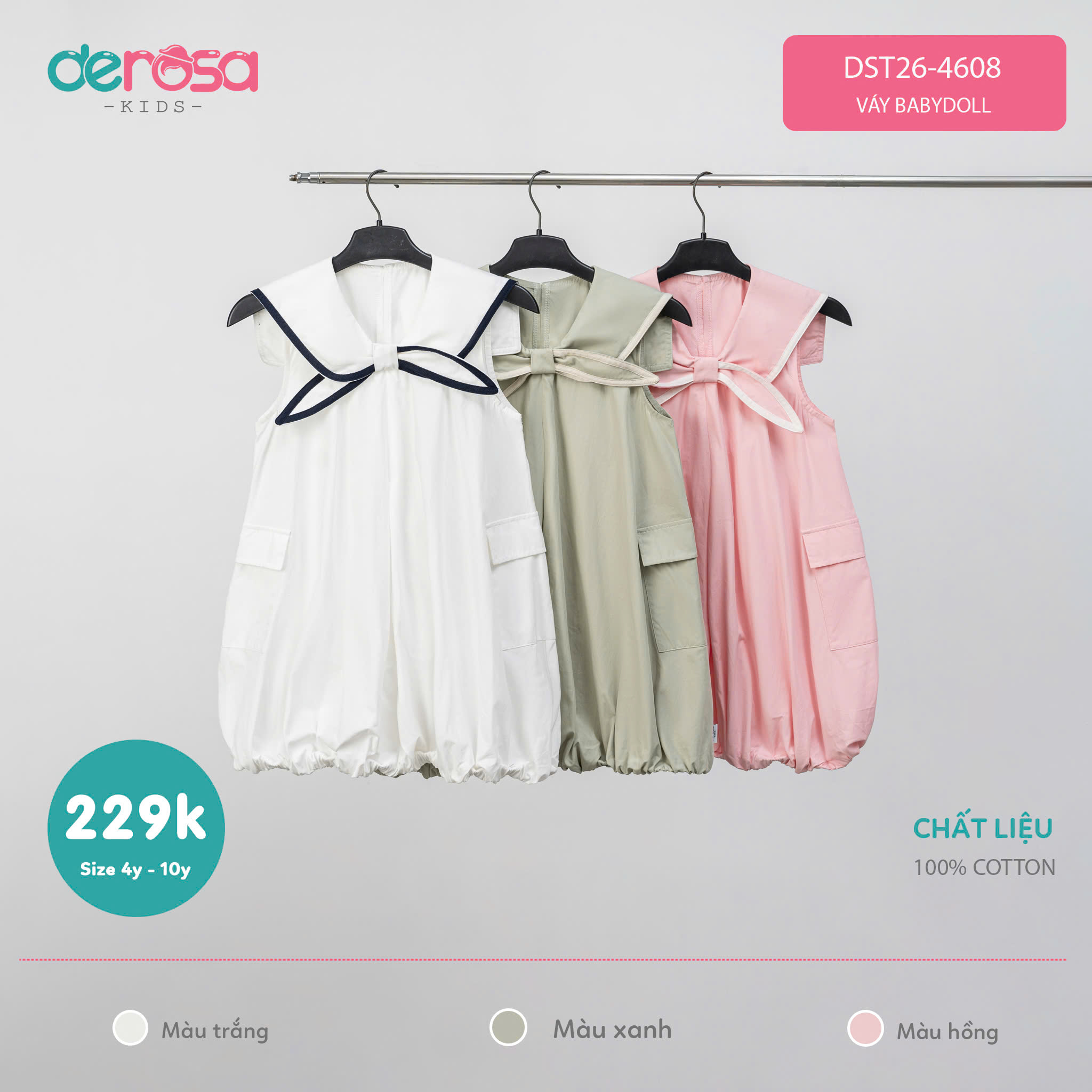 Váy Babydoll (4-10Y)