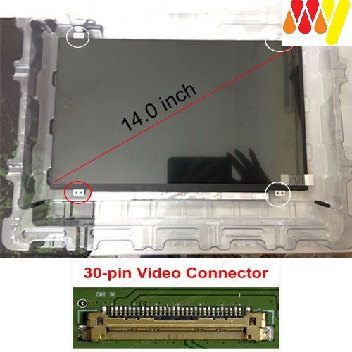 Màn hình Laptop 14.0 inch LED Slim 30 Pin HD – Full Viền HÀNG 99%