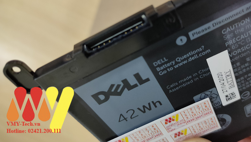 Pin Laptop Dell C4HCW 0C4HCW P58F 7460 p69g - Chính hãng