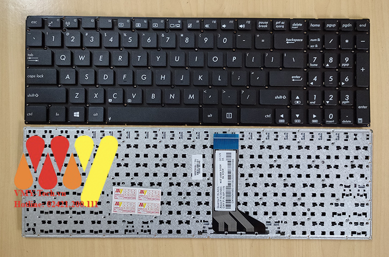 Bàn phím laptop Asus X555U X555UF X555UJ X555UA ZIN