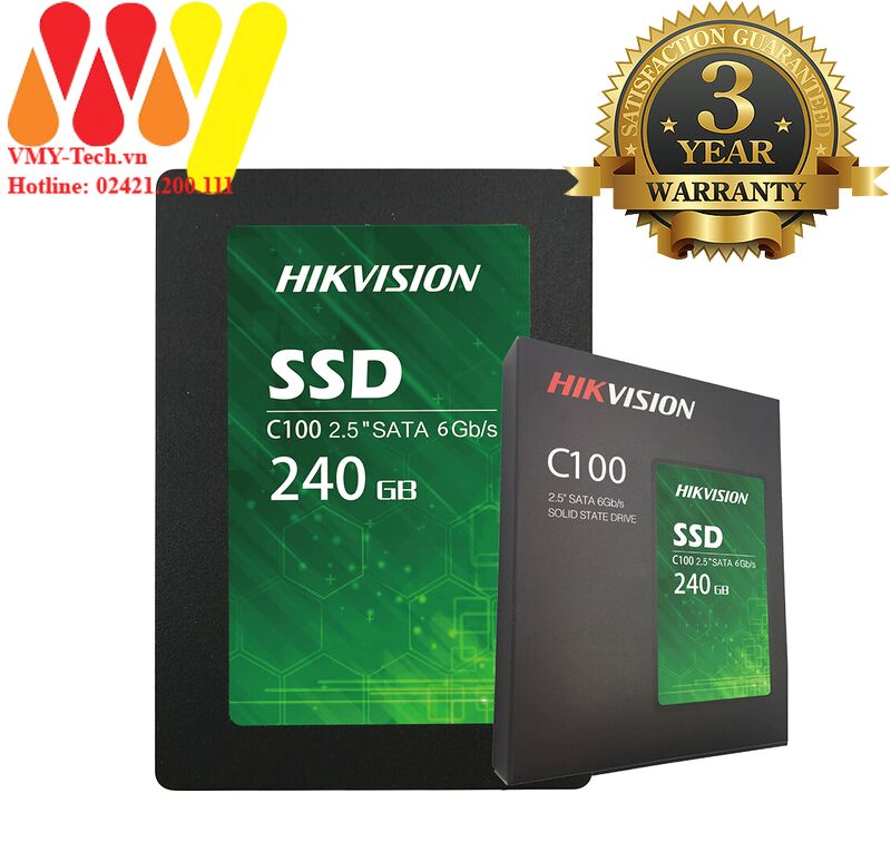 Ổ cứng SSD Hikvision 240GB SATA III Chính hãng - BH 3 năm