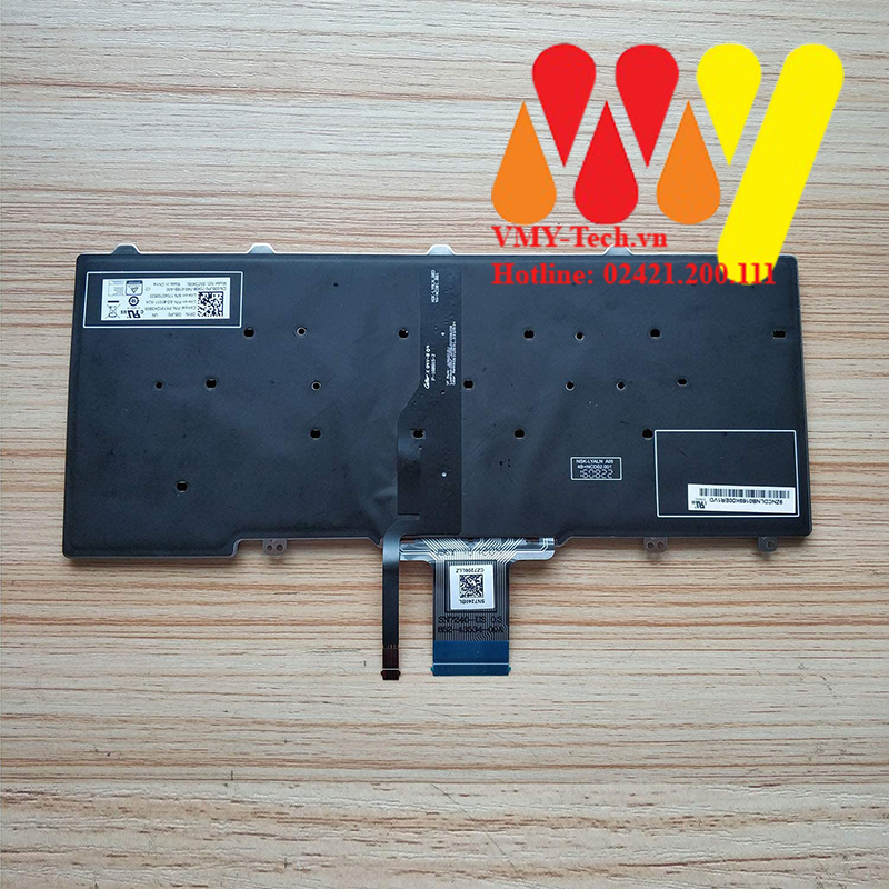 Bàn phím laptop Dell Latitude E7250 E7270 5270 7275 E5250 XPS 9250 LED