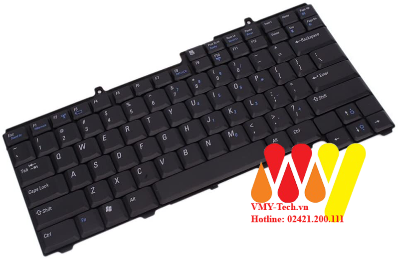 Bàn phím Laptop Dell Inspiron 1300 B130 B120 120L D587 TD459 pp21L d6300 b13 ug697