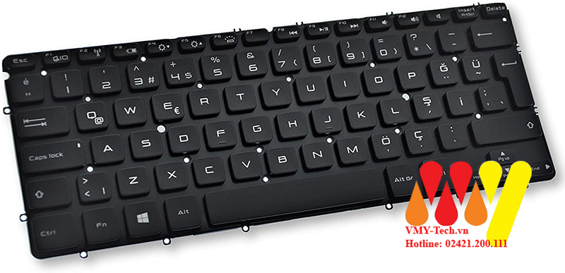 Bàn Phím Laptop Dell XPS13 XPS13z L321x L322x XPS 12 13 13R 13D L221x 9333 xps 12 9Q33