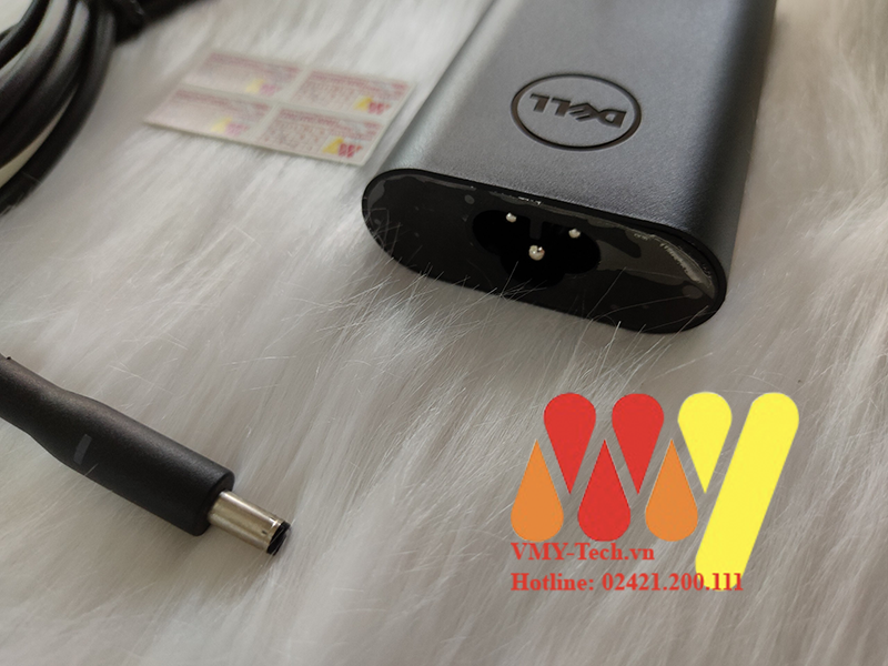 Sạc laptop Dell OVAL 19.5V - 2.31A - chân kim nhỏ 4.5x3.0