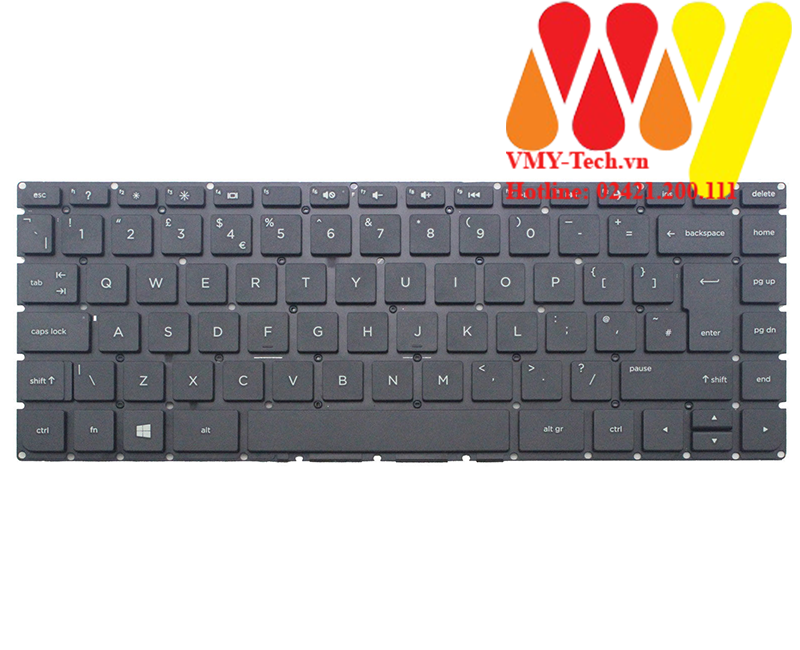 Bàn Phím Laptop HP 240 g4 246 g4 240-g4 246-g4 serial
