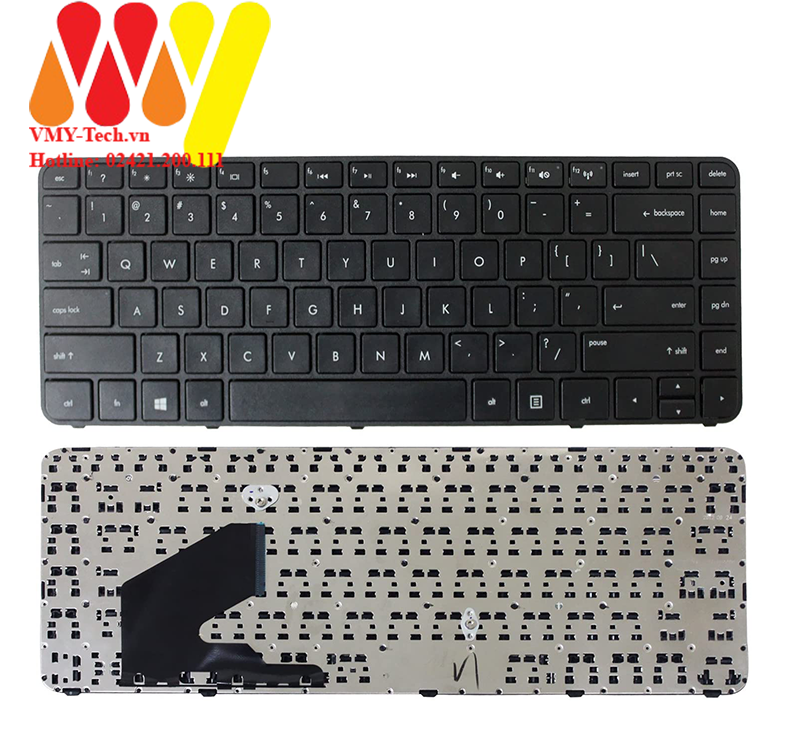 Bàn phím laptop HP Ultrabook 14 14b 14-b013cl 14-B109WM 14-b124us 14-b137 14-b137ca 14-b063la 14-b156la