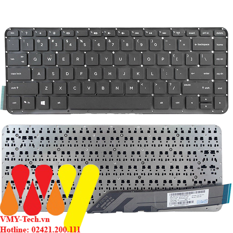 Bàn phím laptop HP Pavilion X2 13-p 13-P120nr 13-P110nr 13-P111nr 13-P151xx 13-P101xx 13-p100 x2 13z-p100