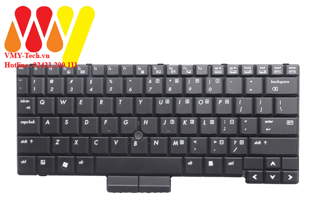 Bàn phím laptop HP Compaq Elitebook 2500 2510P 2530s 2530P 451748-001 447789-001 AE0T2U00010 506677-001 PK1303B0200 466105-001