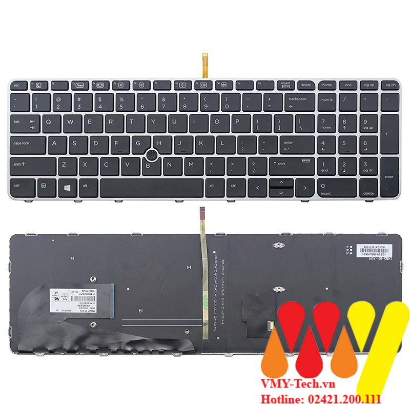 Bàn phím laptop HP 850 g3 755 G3 755 G4 850 G4 ZBOOK 15U G3 ZBOOK 15U G4