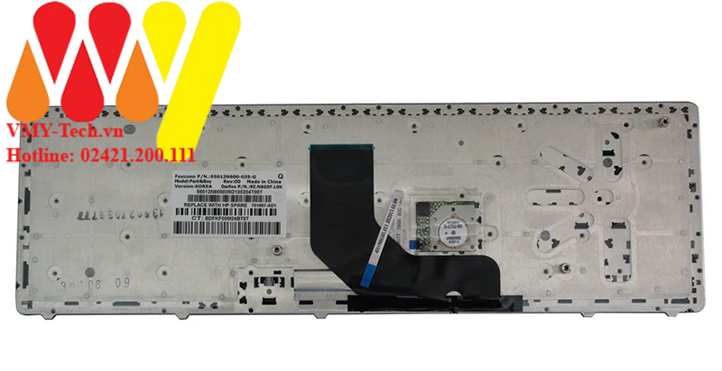 Bàn phím laptop HP EliteBook 8560p 8570p ProBook 6560b 6565b 6570b 6575b