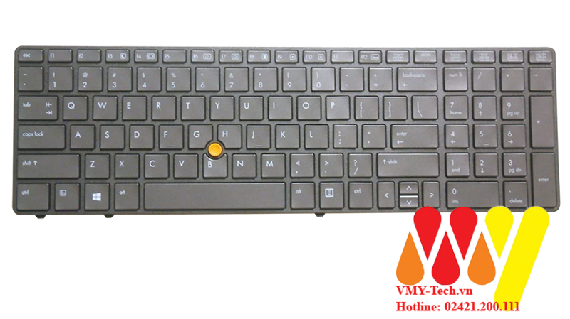 Bàn phím Laptop Hp Elitebook 8560W 8570W ZIN LED