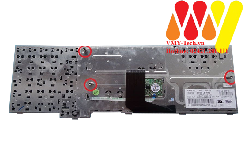 Bàn Phím Laptop HP EliteBook 8740 8740P 8740W