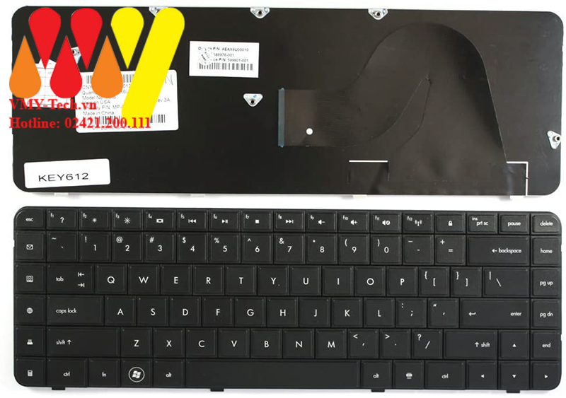 Bàn phím laptop HP compaq presario CQ56 G56 CQ62 G62