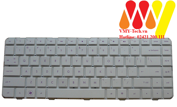 Bàn phím laptop HP DM4 DM4-1000 dm4-2053ca dm4-2055ca dm4-2058ca dm4-2153ca dm4-2180ca DV5-2100 DV5-2000 DV5-2074 DV5-2077 Màu Trắng