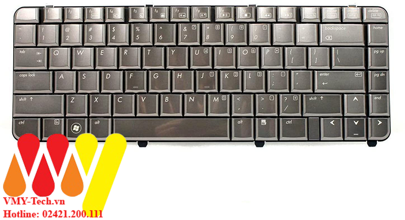 Bàn phím laptop HP Pavilion DV5 DV5-1000 DV5-1104 DV5-1100 DV5-1200 DV5-1235DX Màu Đồng
