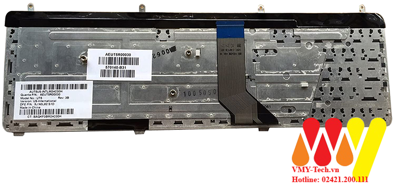 Bàn phím Laptop HP Pavilion DV7 2000 DV7 2100 DV7 2200 DV7 2300 DV7 3000 DV7 3100 Màu Trắng